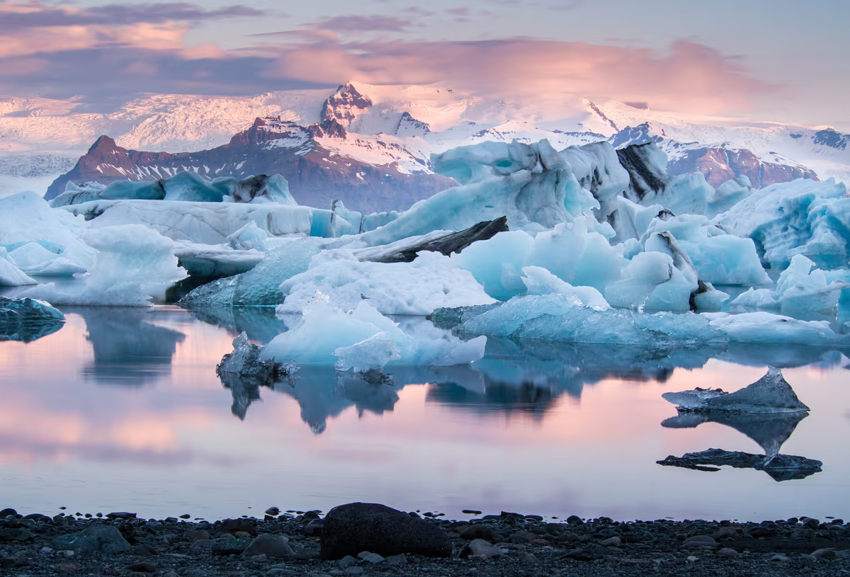 Jokulsarlon: the glacier lagoon