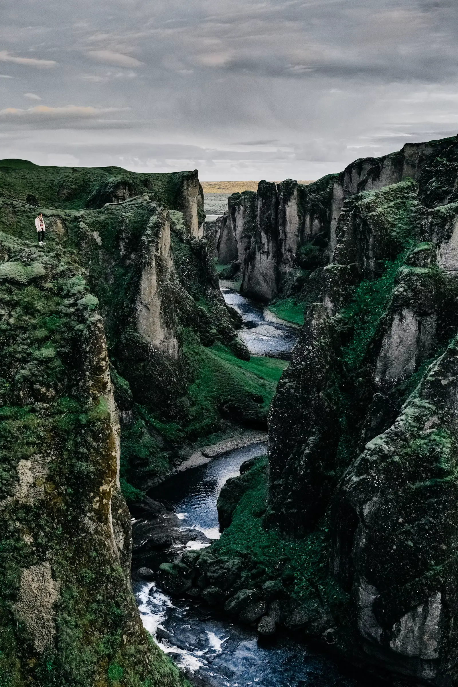 A landscape still being made