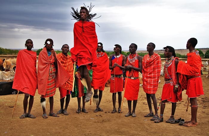 Maasai cultural immersion experience near Masai Mara