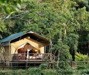 Relaxed social lodge environment and shared stories