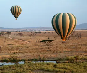 Modern luxury safari lodge in Masai Mara