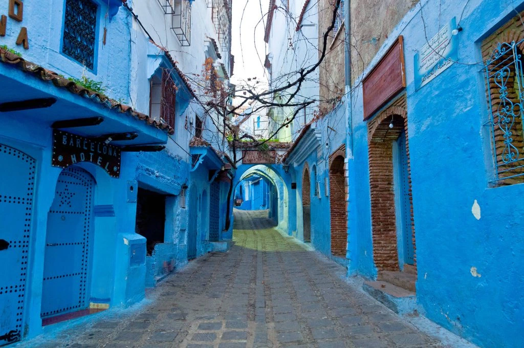 Chefchaouen blue city Morocco